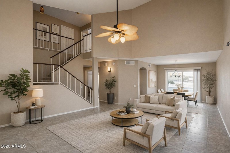 AI Living room and dining room