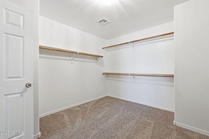 Primary Walk-In Closet