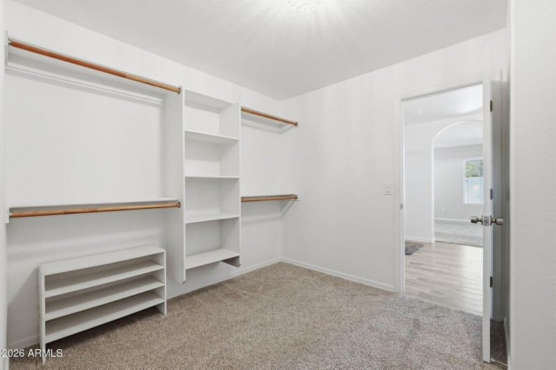 Primary Walk-In Closet