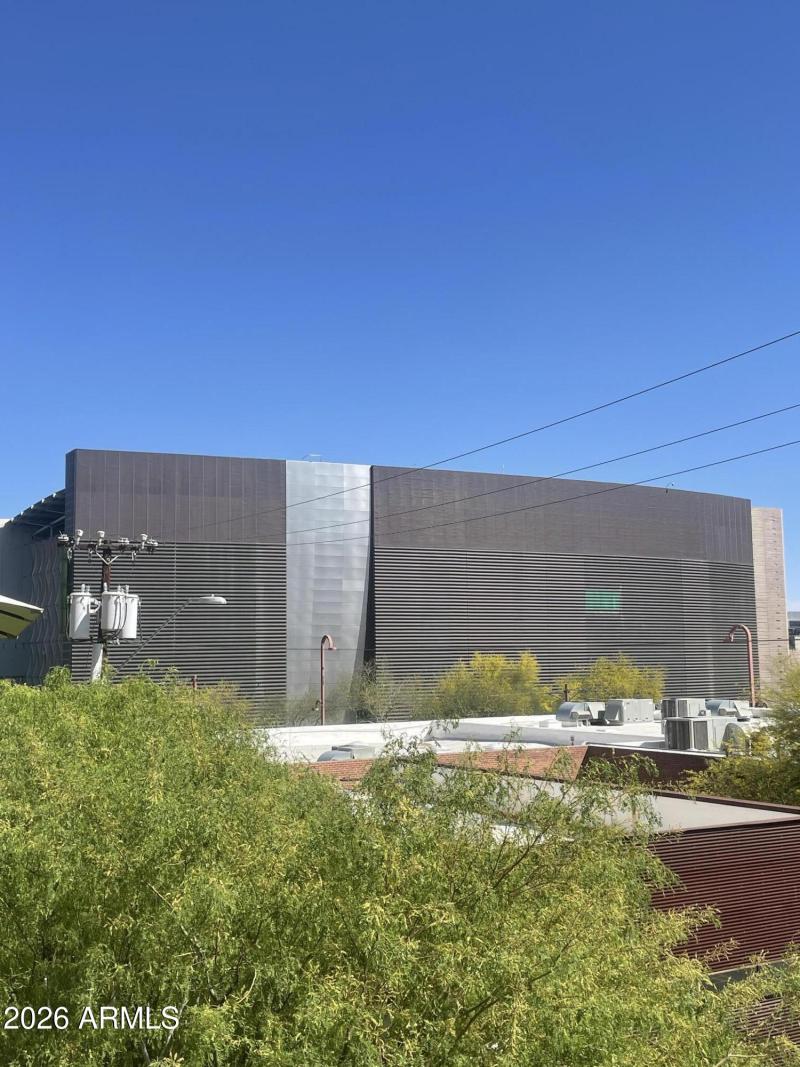 Library across the street