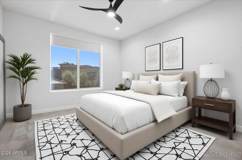 Guest Bedroom #1 - Virtual Staging
