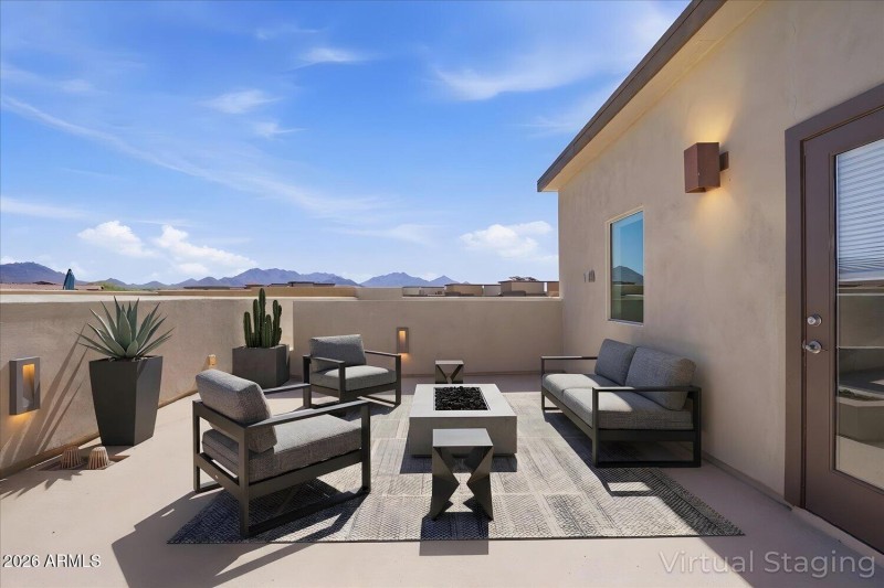Rooftop Deck - Virtual Staging