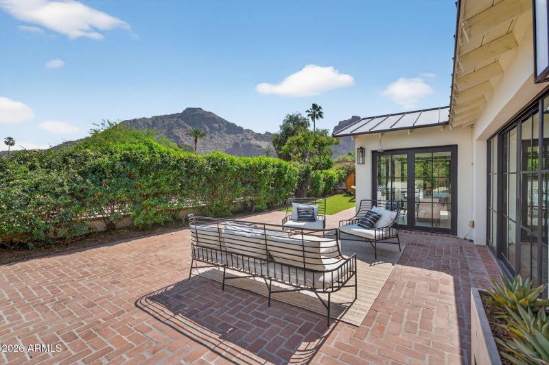 Patio & Camelback View