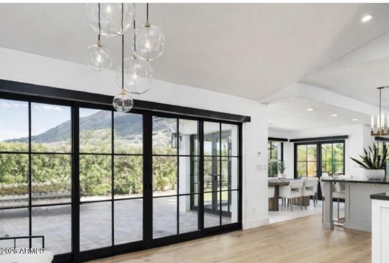 Main Living Area to Kitchen