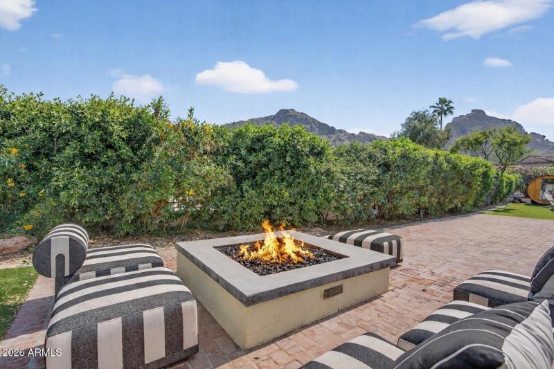 Camelback View from Backyard