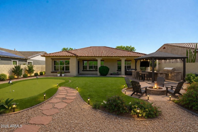 Backyard - Digital Rendering