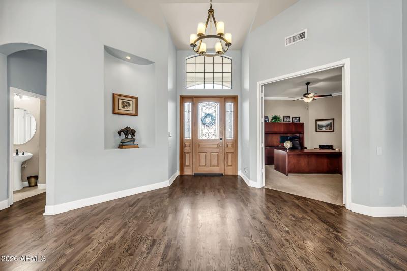 Impressive Foyer- High Ceilings!