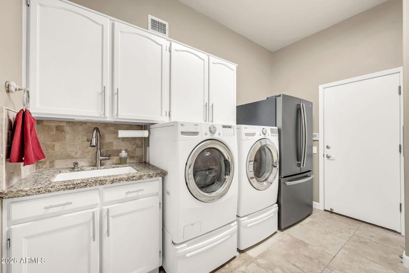 Spacious Laundry Area