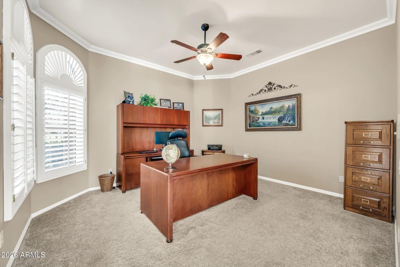 Dedicated Office or Bonus Room