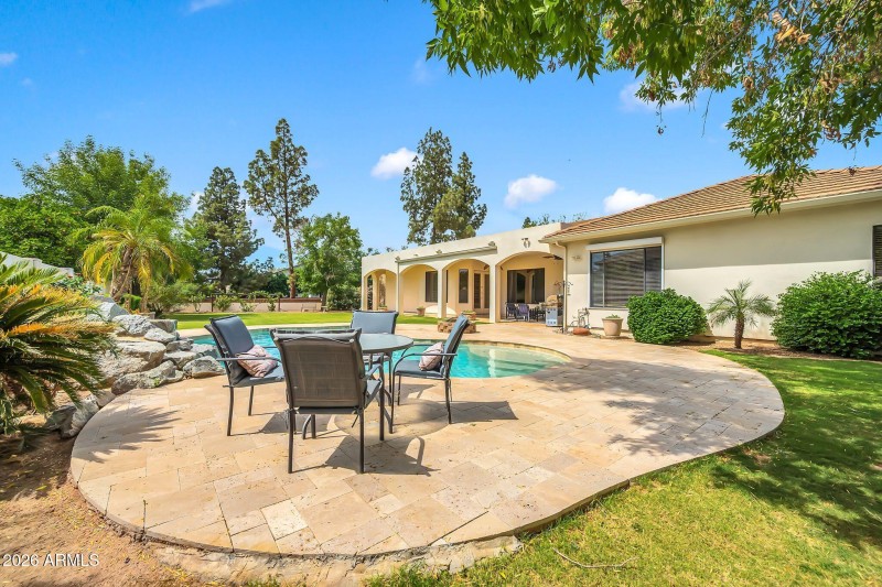 Gorgeous Custom Water Feature!