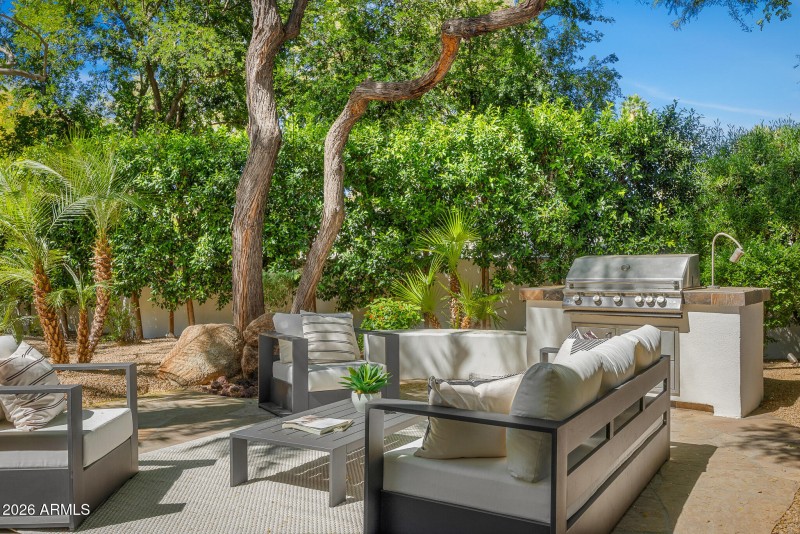 outdoor patio lounge and bbq