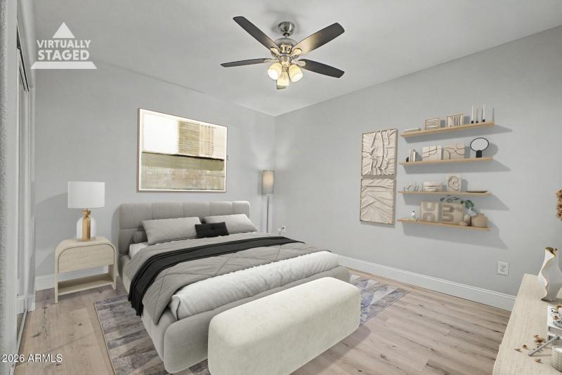 Virtually Staged Guest Bedroom 2 - 24-Fr