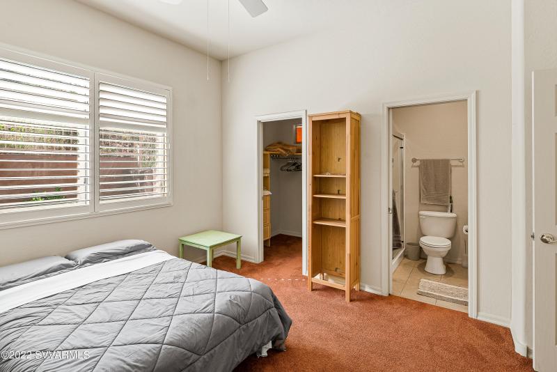 Guest Bedroom w/ walk-in closet